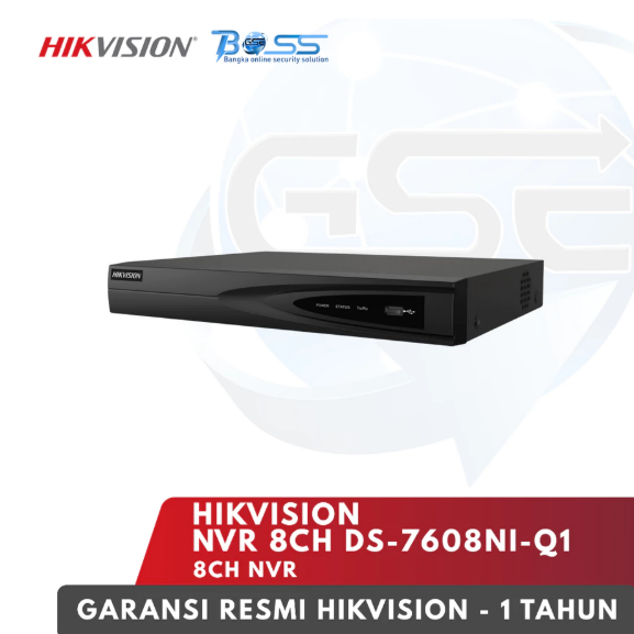 NVR HIKVISION 8CH DS-7608NI-Q1