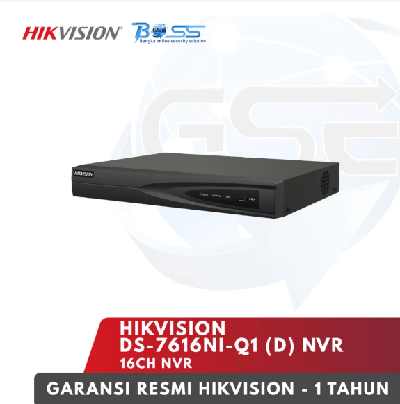 NVR 16CH HIKVISION 16CH DS-7616NI-Q1
