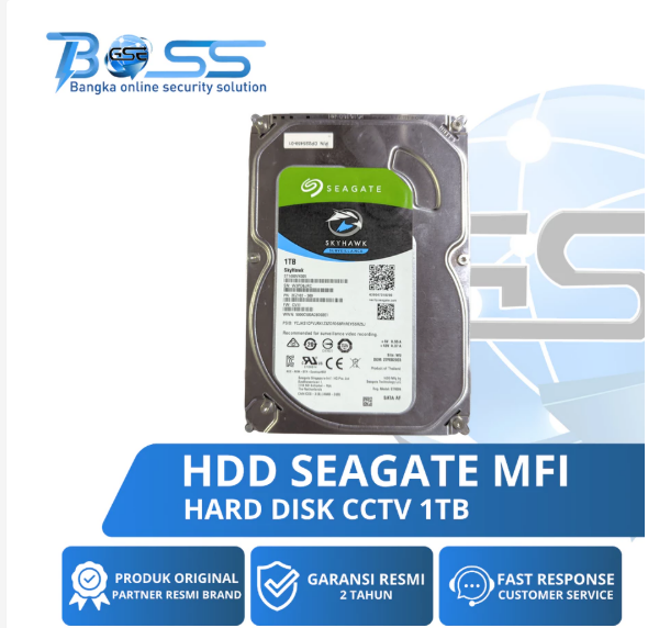 HDD CCTV SEAGATE SKYHAWK 1TB MFI