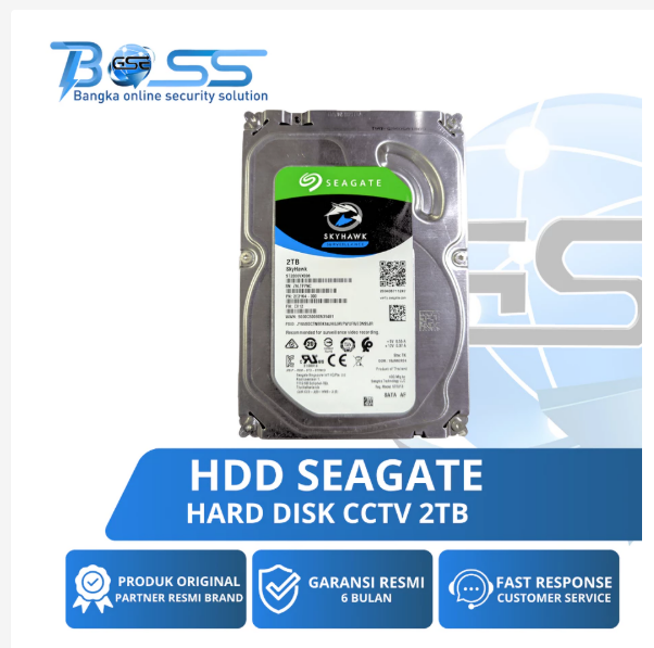 HDD CCTV SEAGATE SKYHAWK 2TB