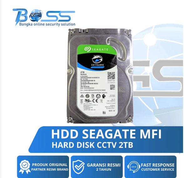 HDD CCTV SEAGATE SKYHAWK 2TB MFI