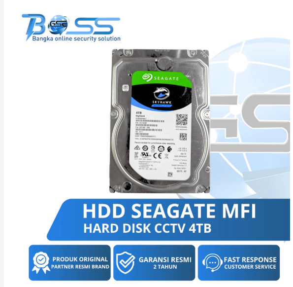 HDD CCTV SEAGATE SKYHAWK 4TB MFI