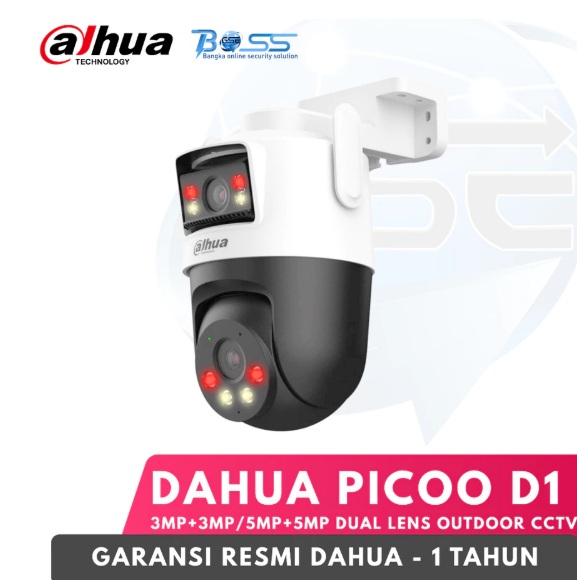 DAHUA PICOO D1 WIFI CCTV 3MP DUAL LENS OUTDOOR CAMERA